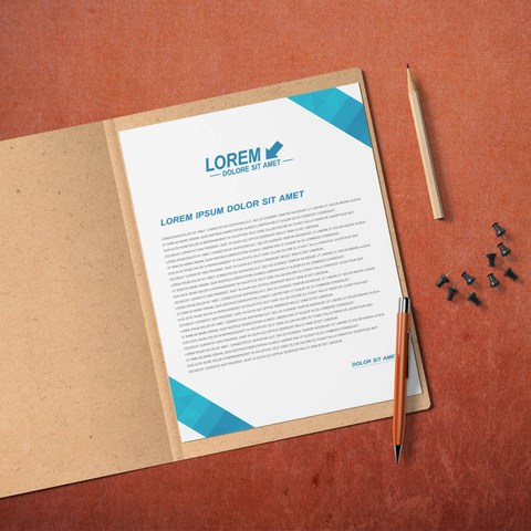 Premium Business Letterhead – Elegant & Professional Corporate Stationery
