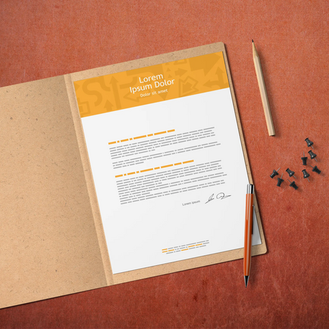 Startup Business Essentials Bundle – Vibrant Orange