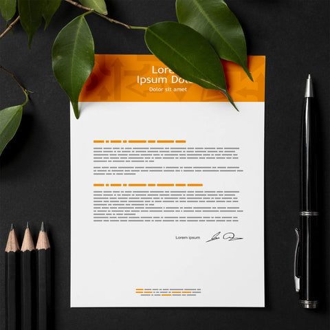 Corporate Business Essentials Bundle – Vibrant Orange
