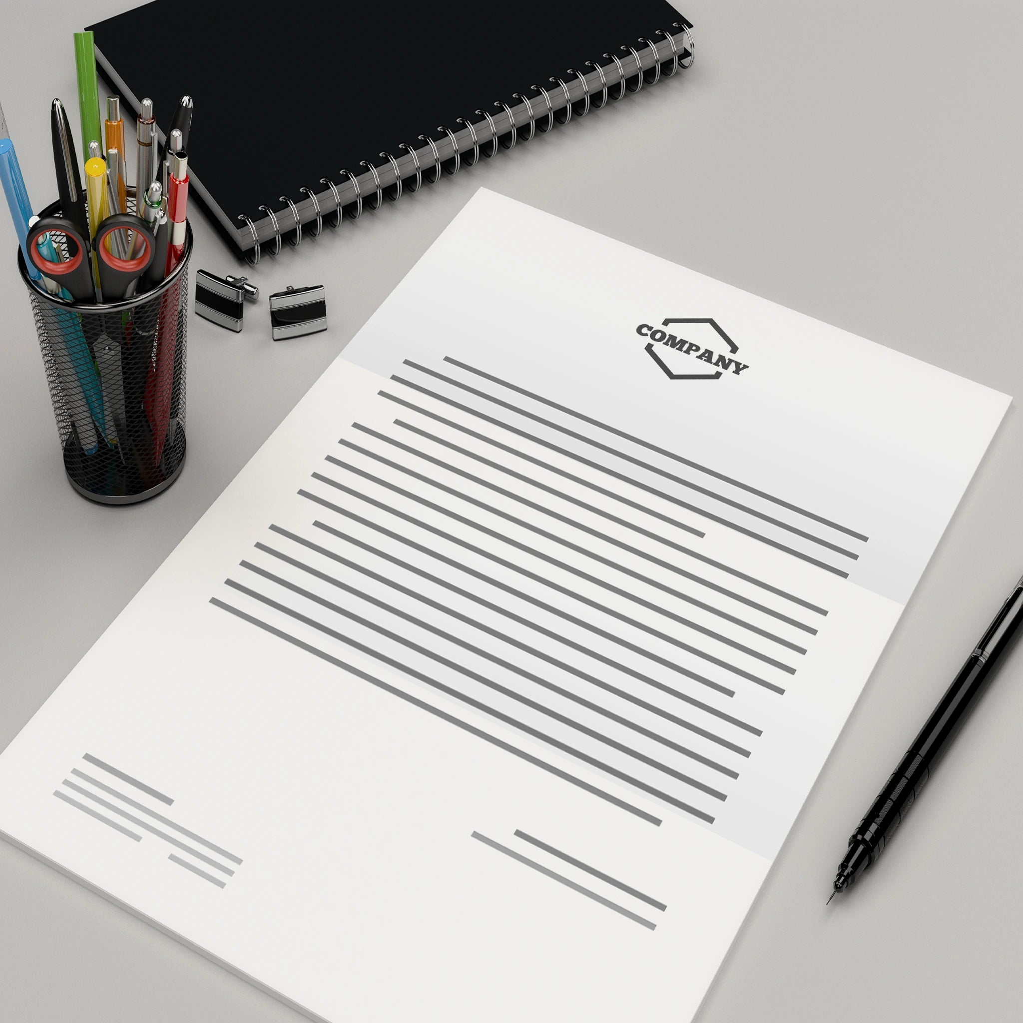 Custom A4 Letterhead Printing – High-Quality Professional Stationery