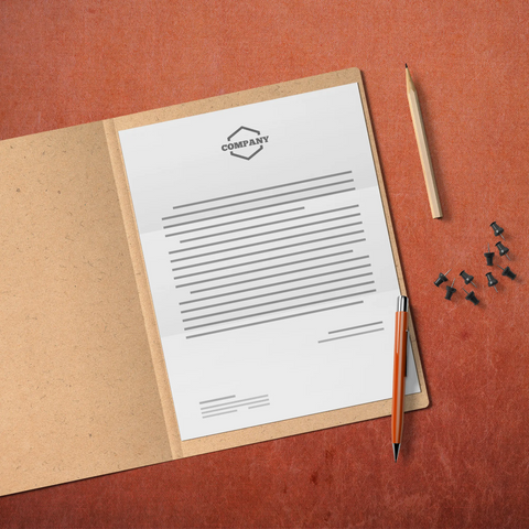 Custom A4 Letterhead Printing – High-Quality Professional Stationery