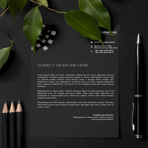 Corporate Business Essentials Bundle – Sleek Midnight Luxe