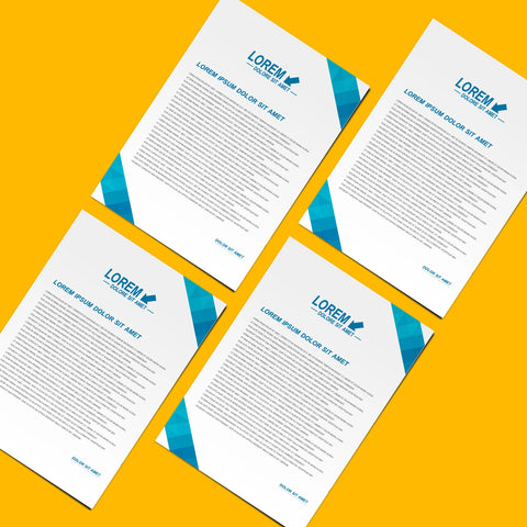 Premium Business Letterhead – Elegant & Professional Corporate Stationery