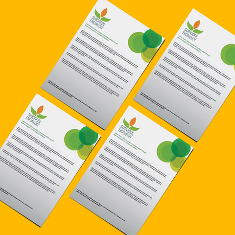 Engineering Letterhead – Eco-Friendly & Professional