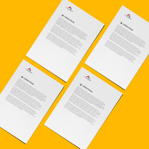 Minimalist Business Letterhead – Professional & Elegant