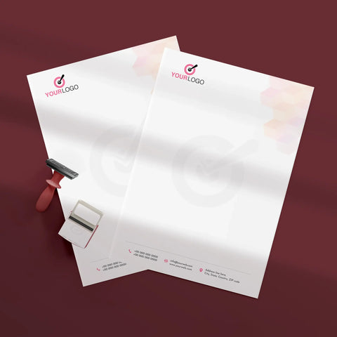 Premium Business Letterhead – Sleek & Professional Corporate Stationery