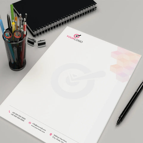 Premium Business Letterhead – Sleek & Professional Corporate Stationery